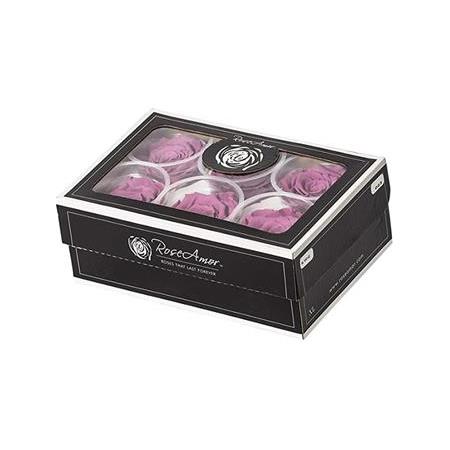 Rose Amor VİO-02 MENEKŞE RENGİ şoklanmış solmaz gül XL